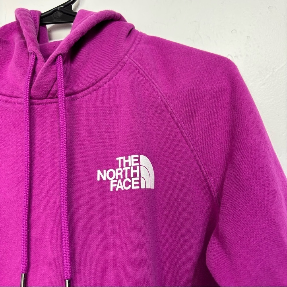 The North Face Pink Women's Hoodie Sweatshirt Graphic Small Athletic Casual - Picture 2 of 12
